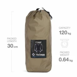 Helinox Ground Chair - Coyote Tan / Black -Msr Gear Shop helinox 2021 groundchair coyotetan b 975073