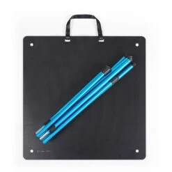 Helinox Café Camping Table - Black - Cyan Blue -Msr Gear Shop helinox cafe table black cyan blue 6 1215187