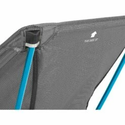 Helinox Chair Zero L - Campingstoel - Zwart / Cyan Blue -Msr Gear Shop helinox chair zero l black cyan blue 10555 03 1405202