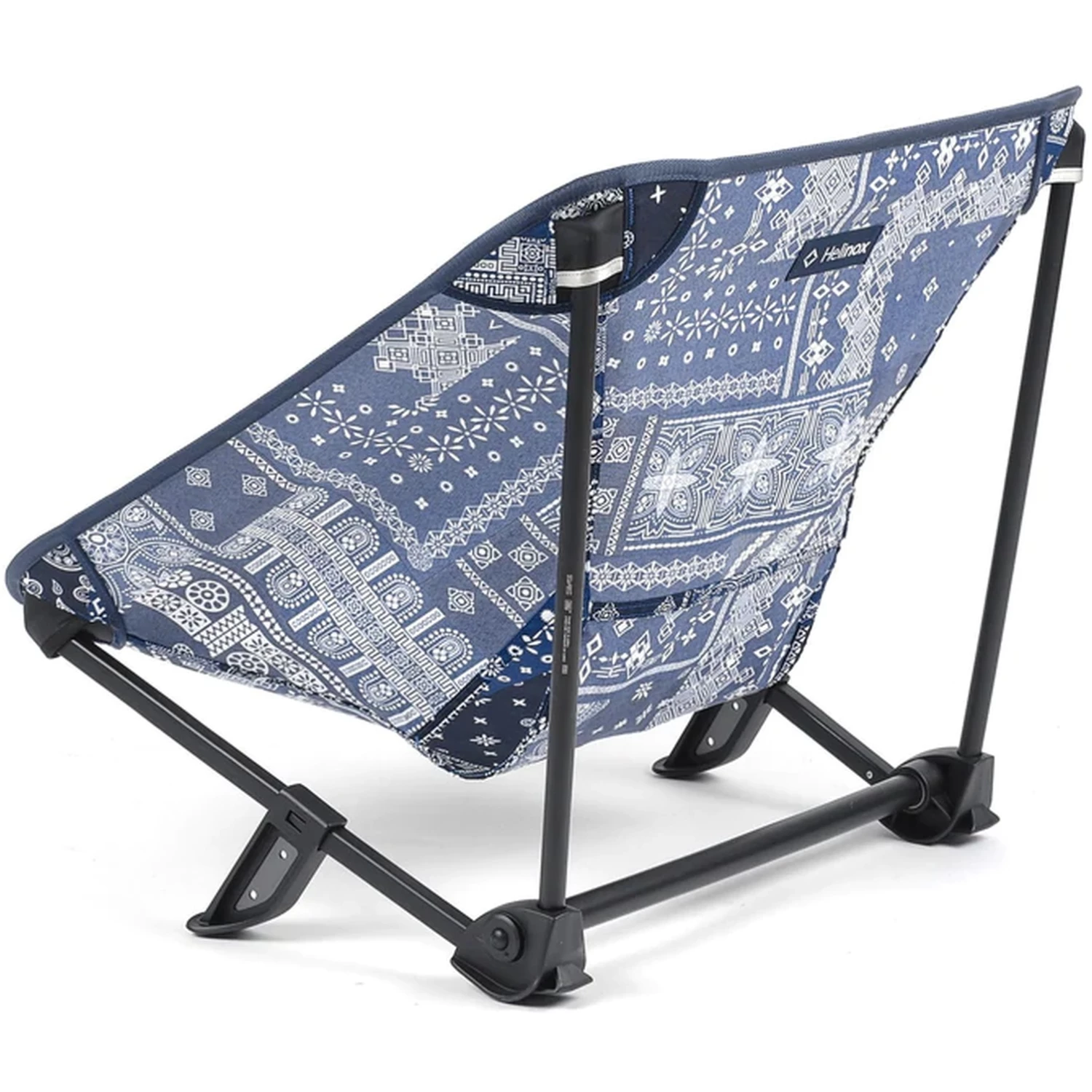 Helinox Incline Festival Chair - blue bandanna quilt - black Helinox Incline Festival Chair - Blue Bandanna Quilt - Black -Msr Gear Shop helinox incline festival chair blue bandanna quilt black 5 1182401