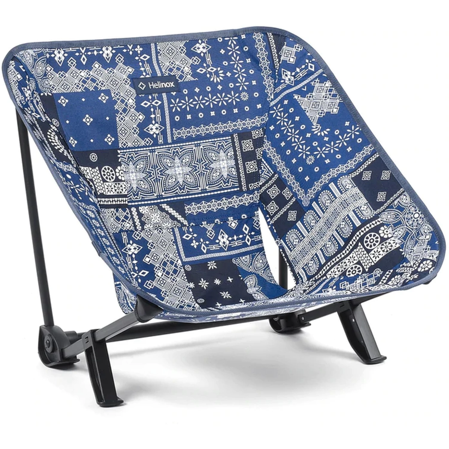 Helinox Incline Festival Chair - blue bandanna quilt - black Helinox Incline Festival Chair - Blue Bandanna Quilt - Black -Msr Gear Shop helinox incline festival chair blue bandanna quilt black 6 1182400