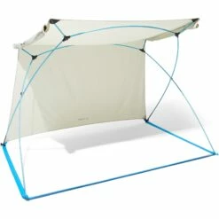 Helinox Royal Box Shade - Strandtentje - Sand / Cyan Blue -Msr Gear Shop helinox royal box shade sand cyan blue 15802r2 04 1405219