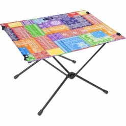 Helinox Table One Hard Top L - Campingtafel - Rainbow Bandana / Zwart
