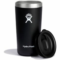 Hydro Flask 12 Oz All Around Thermobeker - 354ml - Zwart