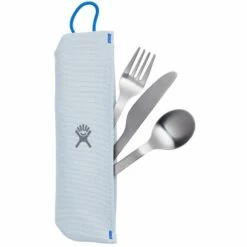 Hydro Flask Flatware Set - Cutlery - Stainless / Pouch Rain 2 Hydro Flask Flatware Set - Cutlery - Stainless / Pouch Rain -Msr Gear Shop hydro flask flatware set cutlery stainless pouch rain 5 1221833