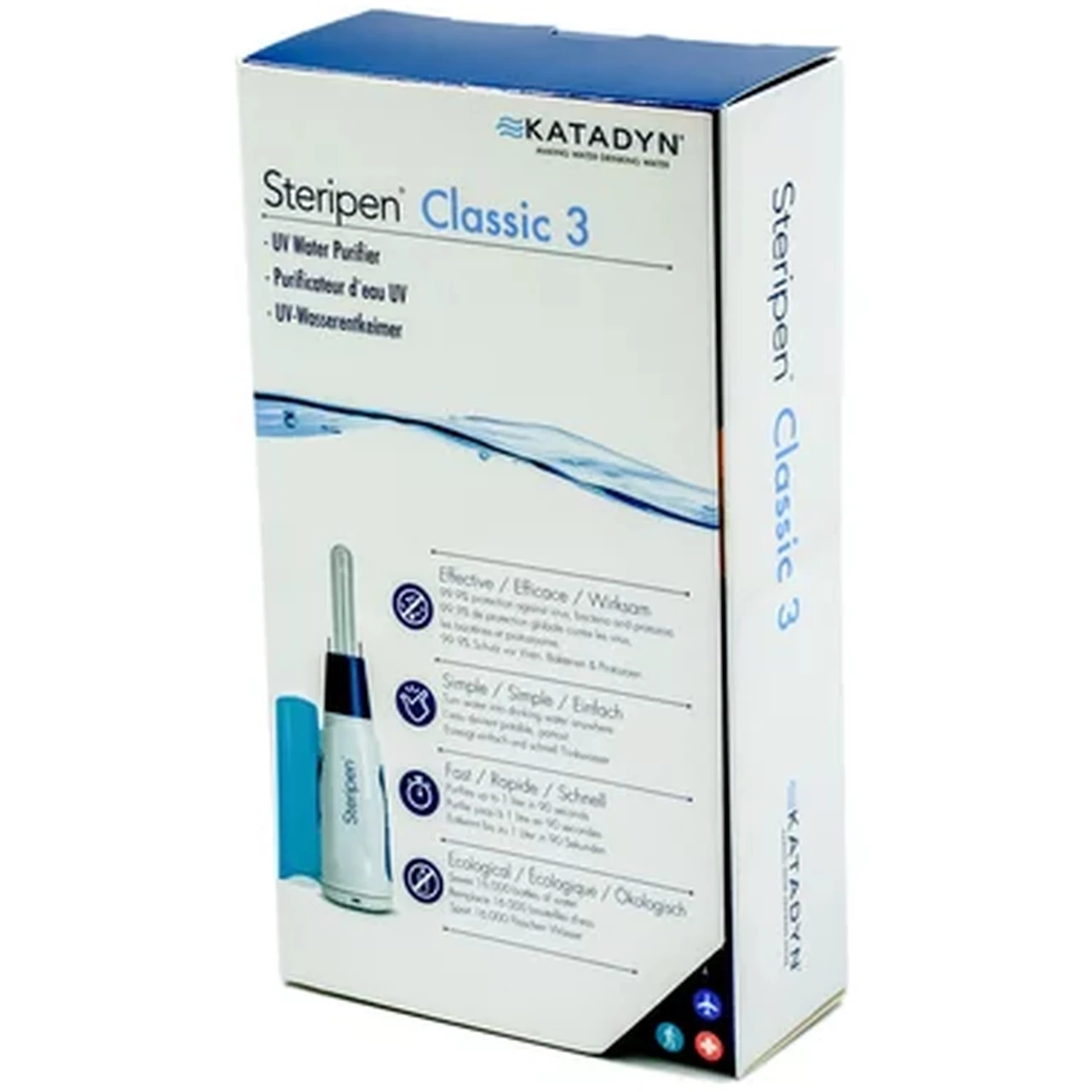 Katadyn Steripen Classic 3 UV Water Purifier - 2023 3 Katadyn Steripen Classic 3 UV Water Purifier - 2023 - Afbeelding 3
