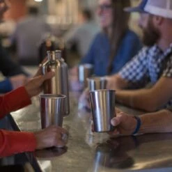 Klean Kanteen Pint Cup Drinkbeker 295ml Set Van 4 - Brushed Stainless 8 Klean Kanteen Pint Cup Drinkbeker 295ml Set Van 4 - Brushed Stainless -Msr Gear Shop klean kanteen pint cup 296ml 4er pack 4 1180974