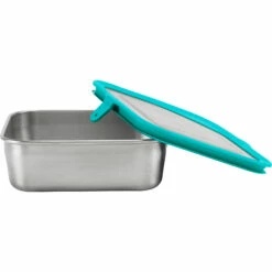 Klean Kanteen Broodtrommel 650ml - Brushed Stainless / Agave Mint -Msr Gear Shop kleankanteen 650ml22oz kanteen lunch box 4 855683