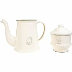Nordisk Madam Blå Coffee Pot 1,5l - Cream 2022 -Msr Gear Shop madam bla coffee pot 119093 nordisk enamel coffee pot creme 04 988877