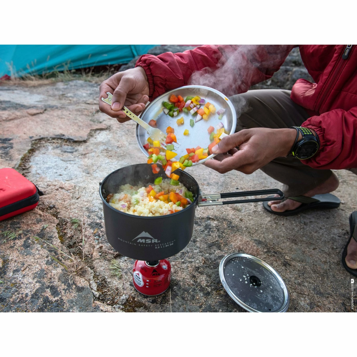 MSR Ceramic Pot - 2,5 L MSR Ceramic Pot - 2,5 L -Msr Gear Shop msr ceramic pot set 2 1514324