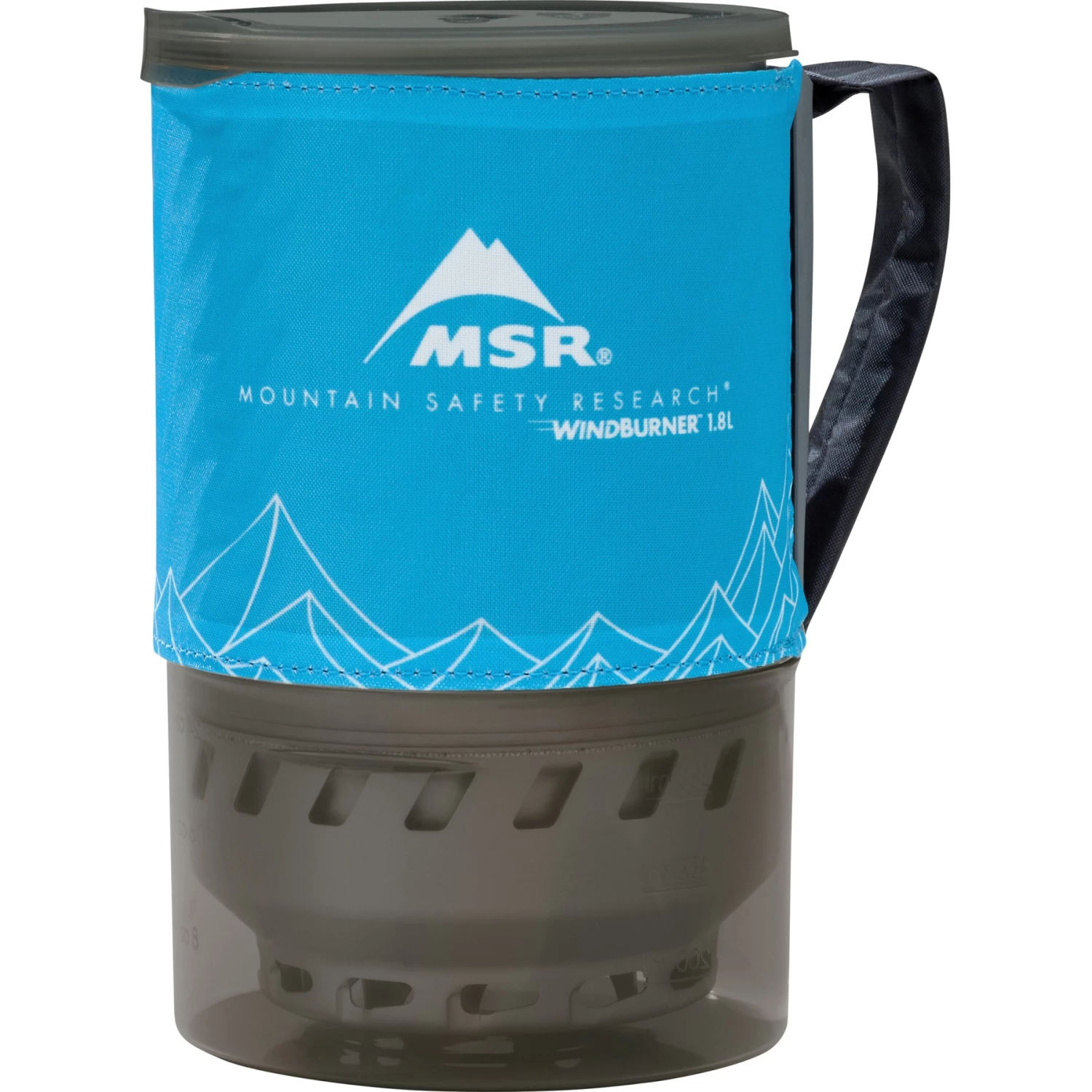 MSR WindBurner Pot - 1.8 L - Blauw MSR WindBurner Pot - 1.8 L - Blauw -Msr Gear Shop msr windburner personal topf 10l blue 1 1518811