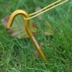 Nordisk Aluminium Skewer Pegs Tentharing - Chocolate - 10 St. -Msr Gear Shop nordisk aluminium skewer tent pegs mustard 10 pcs 11 1191724