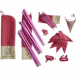 Nordisk Asgard Mini Colour Pack - Poles + Pegs - For Asgard Tech Mini -Msr Gear Shop nordisk asgard mini colour pack poles pegs cherry 15 1192032