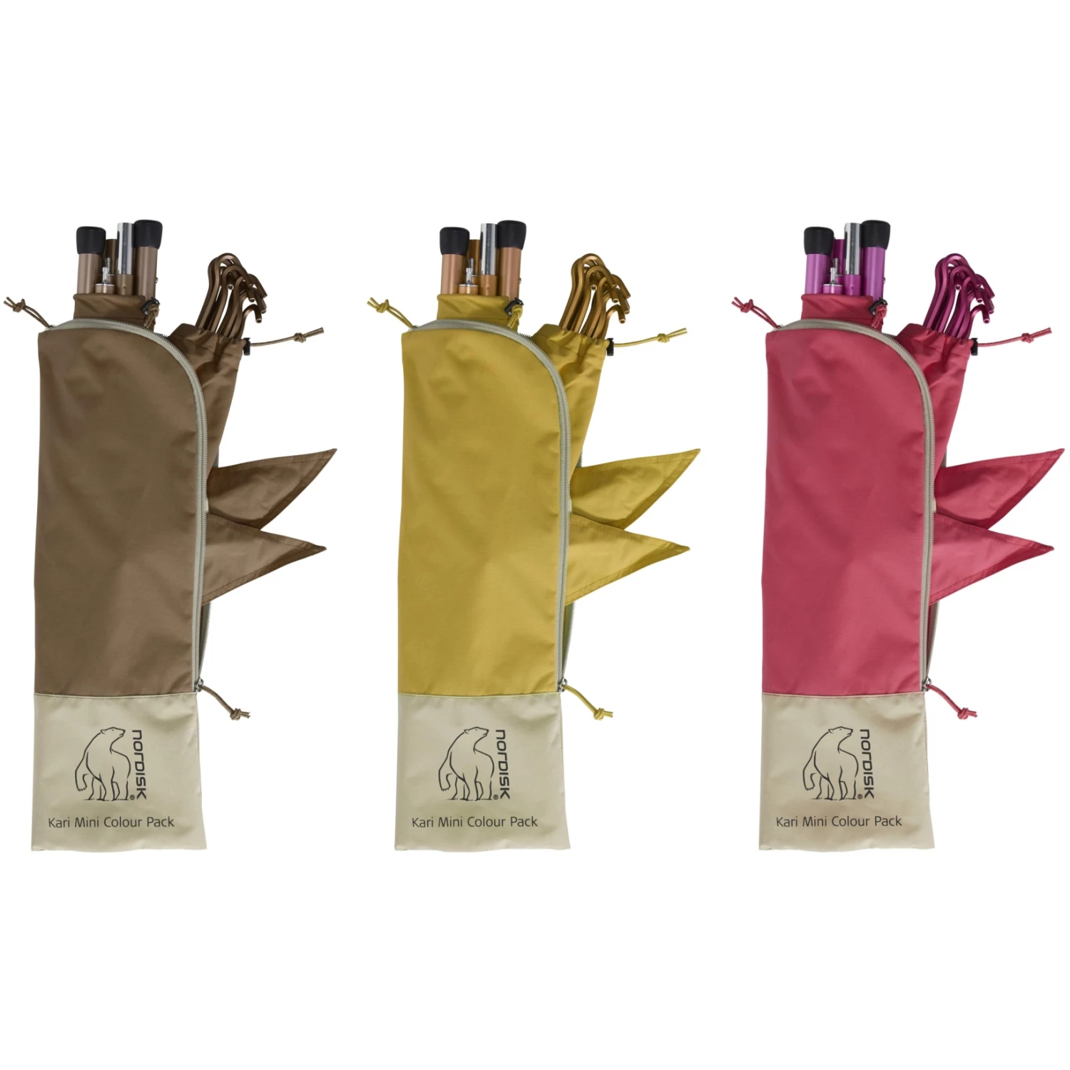 Nordisk Kari Mini Colour Pack - Accessoires Voor Kleurententen - For Kari Tech Mini Tarp 1 Nordisk Kari Mini Colour Pack - Accessoires Voor Kleurententen - For Kari Tech Mini Tarp