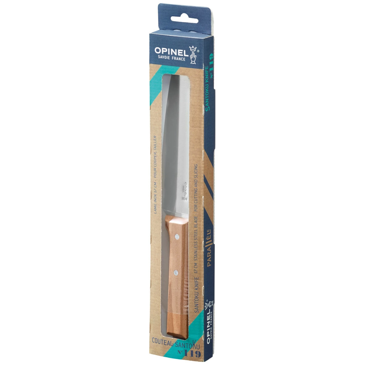 Opinel Parallele Santoku Mes No 119 2 Opinel Parallele Santoku Mes No 119 - Afbeelding 2