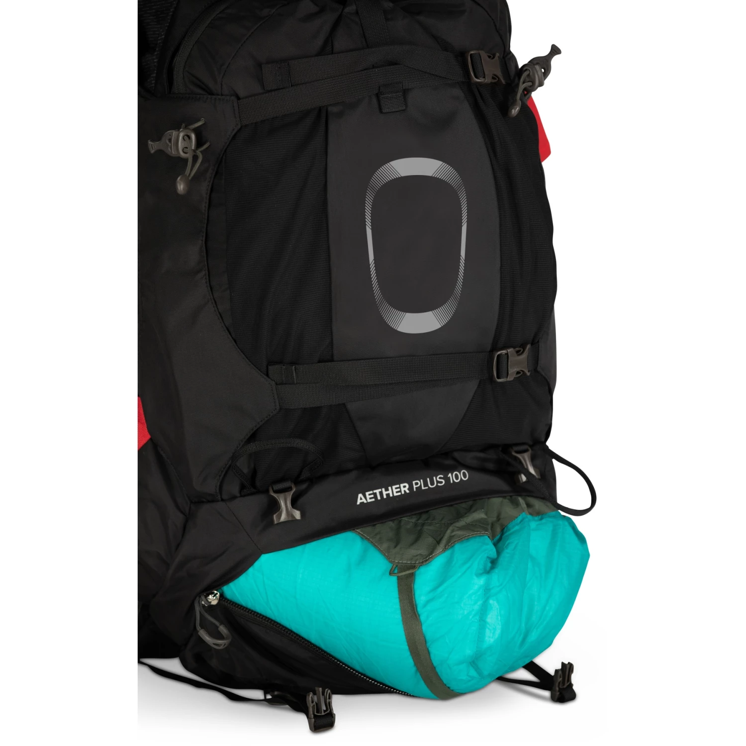 Osprey Aether Plus 100 Backpack - Axo Green - L/XL 9 Osprey Aether Plus 100 Backpack - Axo Green - L/XL - Afbeelding 9