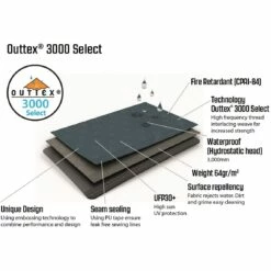 Outwell Cloud 3 Tent - Blue -Msr Gear Shop outwell cloud 5 plus 111259 03 1155561