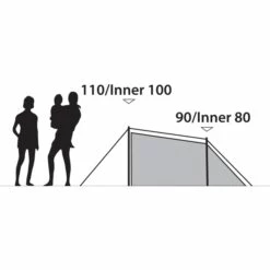 Outwell Earth 2 Tent - Blauw -Msr Gear Shop outwell earth 2 tent blue 14 1374148