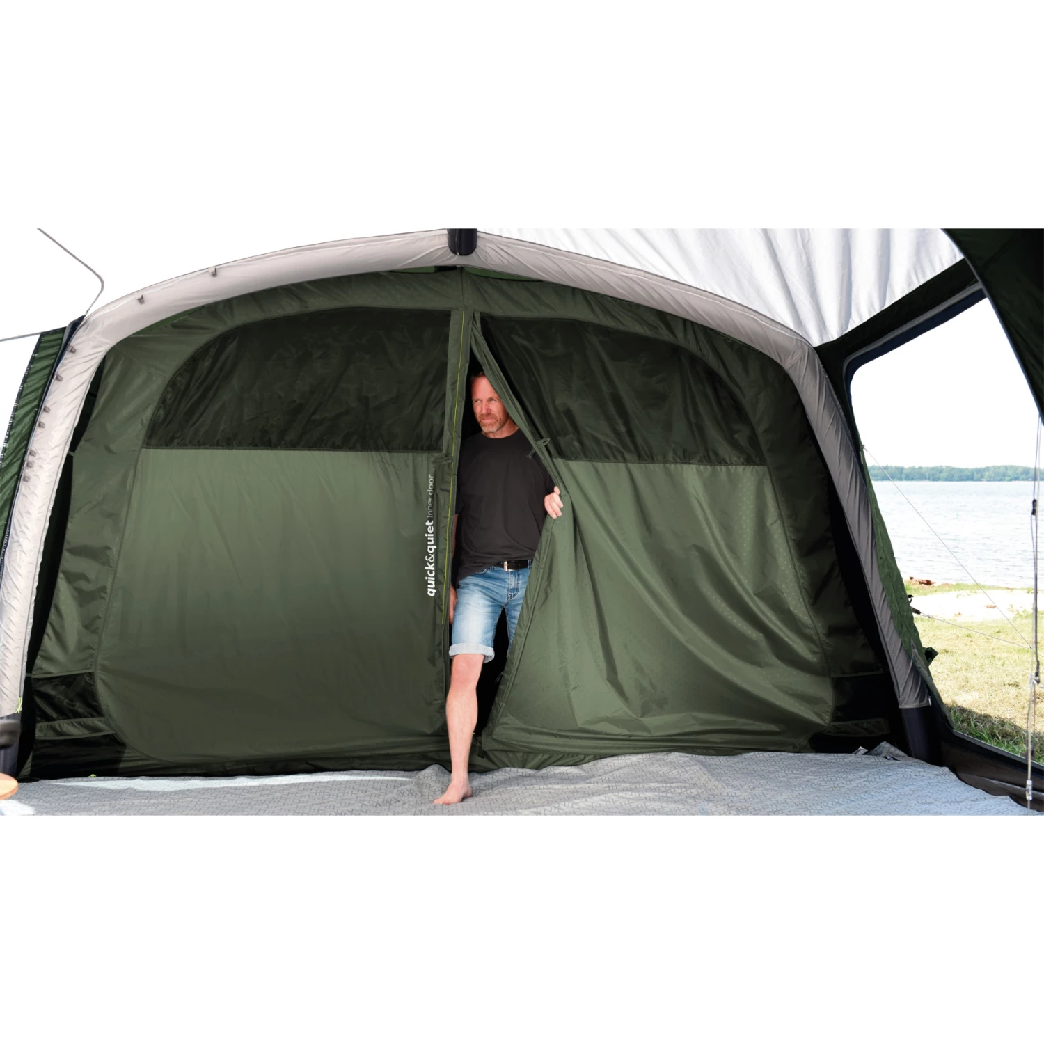 Outwell Elmdale 3PA Tent - Groen 15 Outwell Elmdale 3PA Tent - Groen - Afbeelding 15
