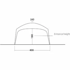 Outwell Event Lounge Paviljoen - XL - Zwart / Grijs -Msr Gear Shop outwell event lounge xl black grey 14 1374422