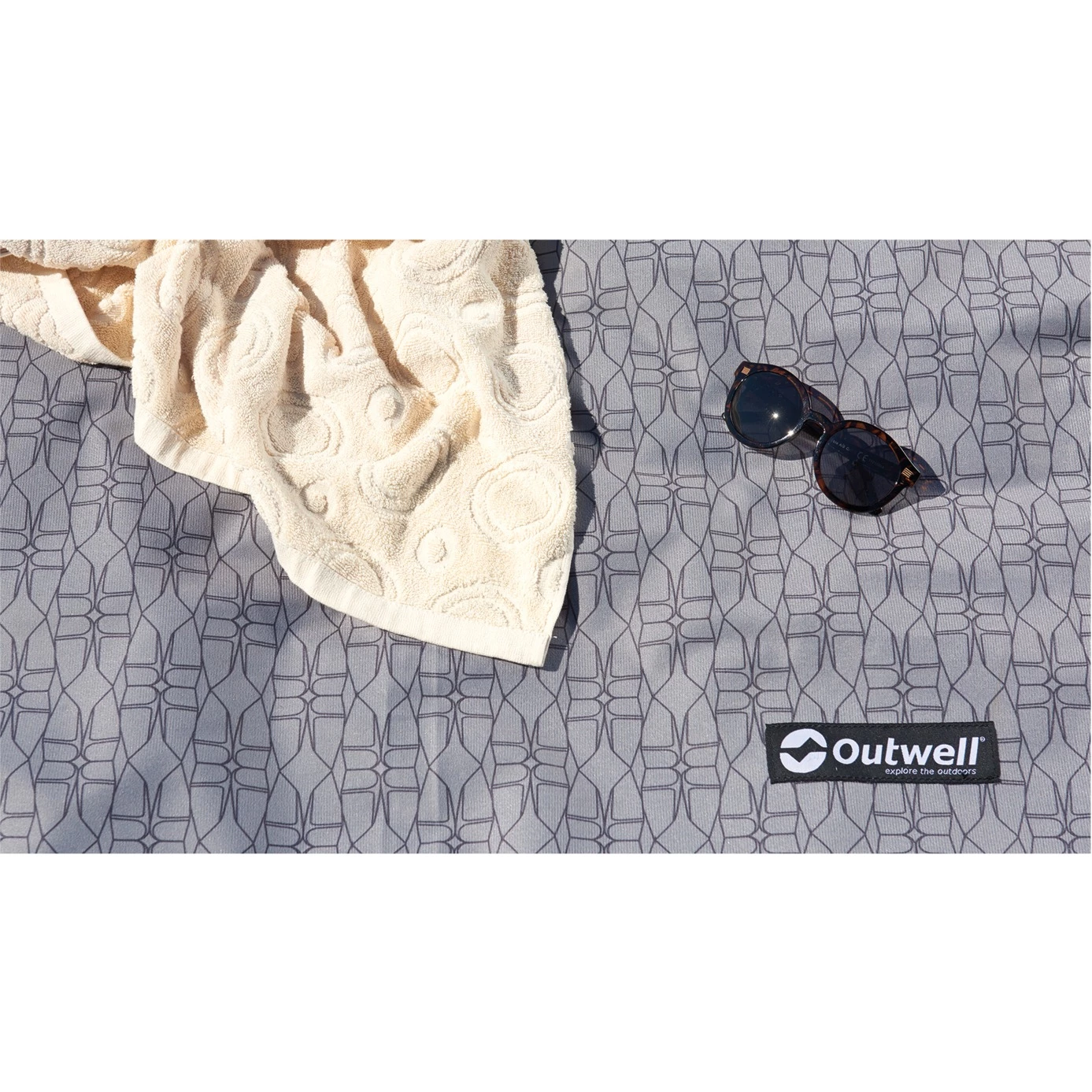 Outwell Springwood 6SG Tenttapijt - Zwart / Grijs Outwell Springwood 6SG Tenttapijt - Zwart / Grijs -Msr Gear Shop outwell flat woven carpet avondale 4pa black grey 1 1373097 1