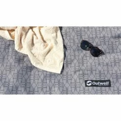 Outwell Springwood 4SG Tenttapijt - Zwart / Grijs -Msr Gear Shop outwell flat woven carpet nevada 4pe black grey 2 1374496