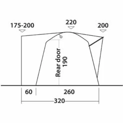 Outwell Milestone Shade Awning - Grey -Msr Gear Shop outwell milestone shade 111100 03 1190016