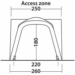 Outwell Milestone Shade Awning - Grey -Msr Gear Shop outwell milestone shade 111100 04 1190017
