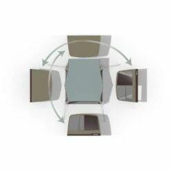 Outwell Shalecrest Voortent - Groen -Msr Gear Shop outwell shalecrest green 15 1374819