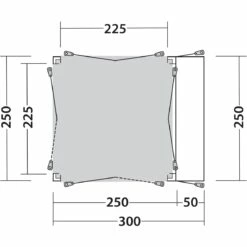 Outwell Shalecrest Voortent - Groen -Msr Gear Shop outwell shalecrest green 19 1374823