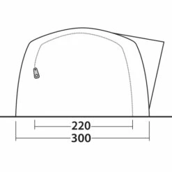 Outwell Springwood 5SG Tent - Blauw -Msr Gear Shop outwell springwood 5sg tent blue 16 1374862