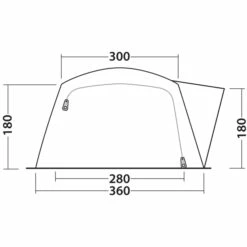 Outwell Springwood 6SG Tent - Blauw -Msr Gear Shop outwell springwood 6sg tent blue 9 1374870