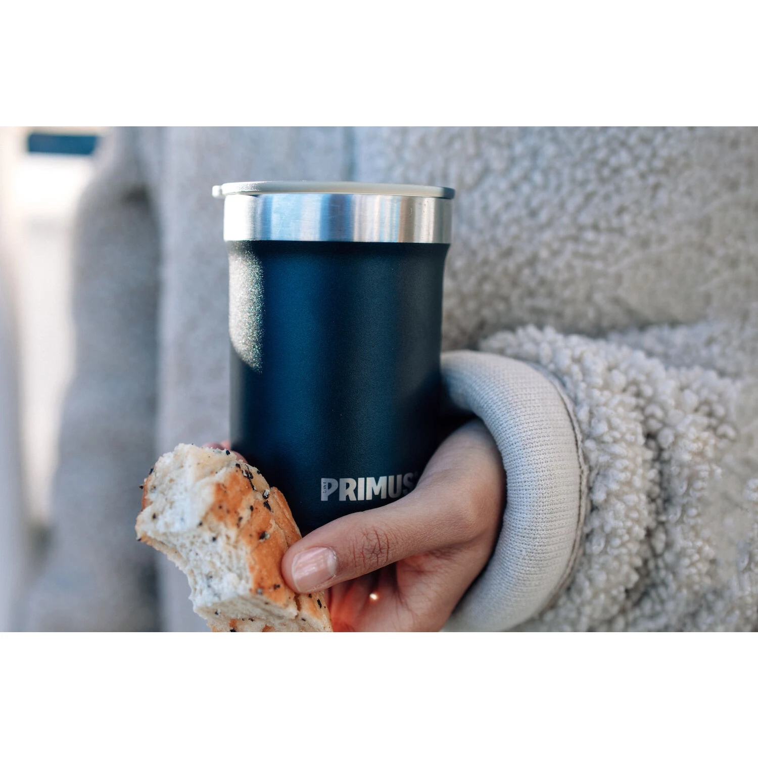 Primus Koppen Thermobeker Met Oor - 0.3 L - Zwart 4 Primus Koppen Thermobeker Met Oor - 0.3 L - Zwart - Afbeelding 4