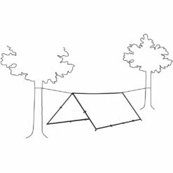 Robens Tarp 3x3 M - Groen -Msr Gear Shop robens tarp 3x3 green 07 817135 1