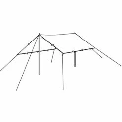 Robens Tarp 3x3 M - Groen -Msr Gear Shop robens tarp 3x3 green 08 817136 1