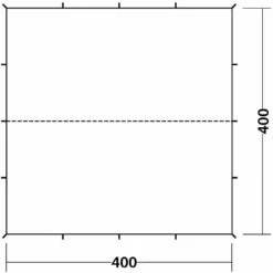 Robens Tarp 4 X 4 M - Groen -Msr Gear Shop robens tarp 4x4 green 09 817138