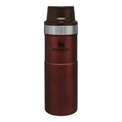 Stanley Classic Trigger-Action Travel Thermobeker 0.47 Liter - Wine Red -Msr Gear Shop stanley 667805 stanley classic trigger mug 047l red b 852997