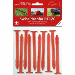 SwissPiranha Pegs RT120 10 Pieces With Bag