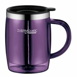 THERMOS® TC Desktop Cup 0.35L Thermo Mok - Bordeaux Paars Gepolijst