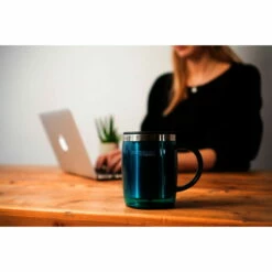 THERMOS® TC Desktop Cup 0.35L Thermo Mok - Rookgrijs Gepolijst -Msr Gear Shop thermos 4059256035 desktop mug g 1491462 2