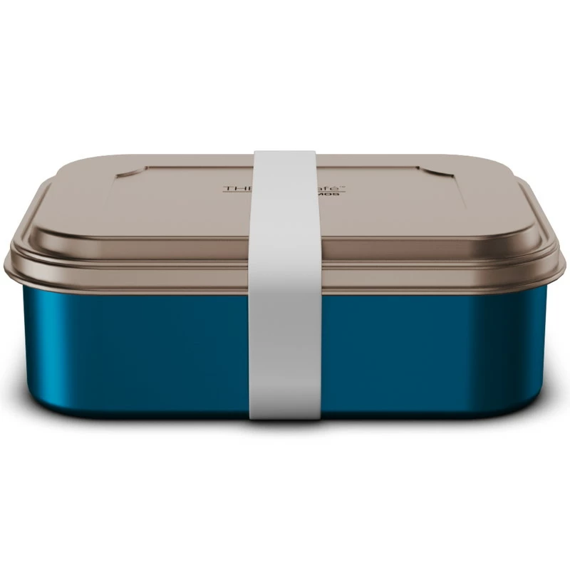 THERMOS® TC Sandwich Box 1.00L Brooddoos - Groenblauwe Mat 1 THERMOS® TC Sandwich Box 1.00L Brooddoos - Groenblauwe Mat