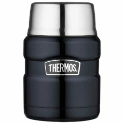 THERMOS® Stainless King Insulated Food Jar 0.47L - Midnight Blue Polished