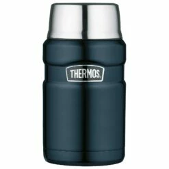 THERMOS® Stainless King Food Jar 0.71L Isolerende Voedselbox - Midnight Blue Polished
