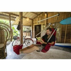 Ticket To The Moon Moon Chair Hangstoel - Burgundy -Msr Gear Shop ticket to the moon moon chair burgundy 1 1452299