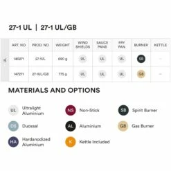 Trangia Storm Cooker 27-1 UL With Gas Burner -Msr Gear Shop trangia storm cooker 27 1 ul with gas burner2 1002825