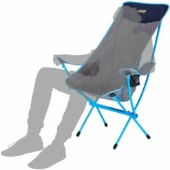 Uquip Infinity Lounger Folding Chair - Anthracite/grey -Msr Gear Shop uquip 244035 14 1220621