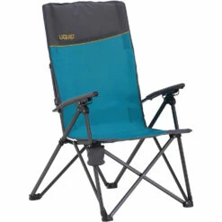 Uquip Becky Folding Chair - Petrol/grey