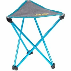 Uquip Trinity L - Folding Stool - Grey/petrol