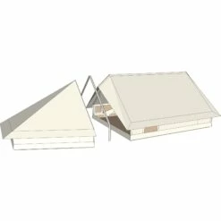 Nordisk Vimur Zip Adapter Small - Natural -Msr Gear Shop vimur zip adapter small connection1 993382