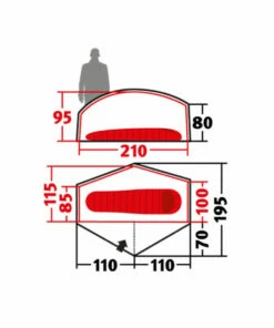 Wechsel Bella Tent - Groen -Msr Gear Shop wechsel 231055 bella i 980284